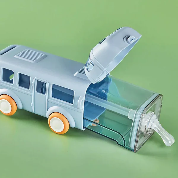 Bus Water Bottle For Kids- Play & Drink - Image 4