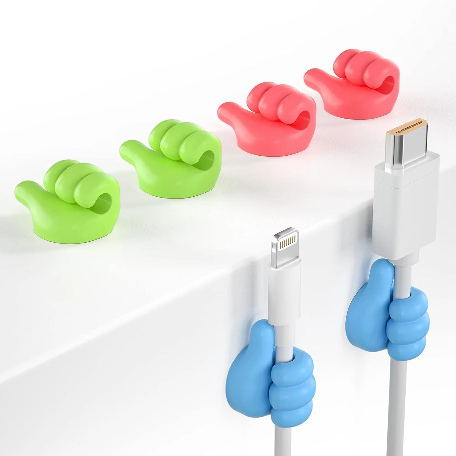 Creative Thumbs Up Shape Wall Hook Holder .g - Image 9