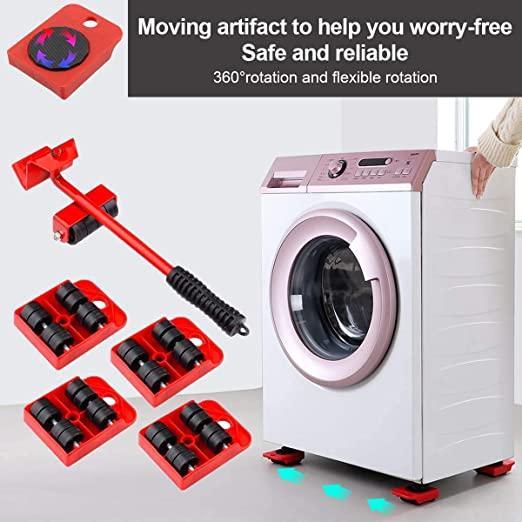 Heavy Duty Furniture Shifting Lifting Moving Tool with Wheel Pads - Image 5