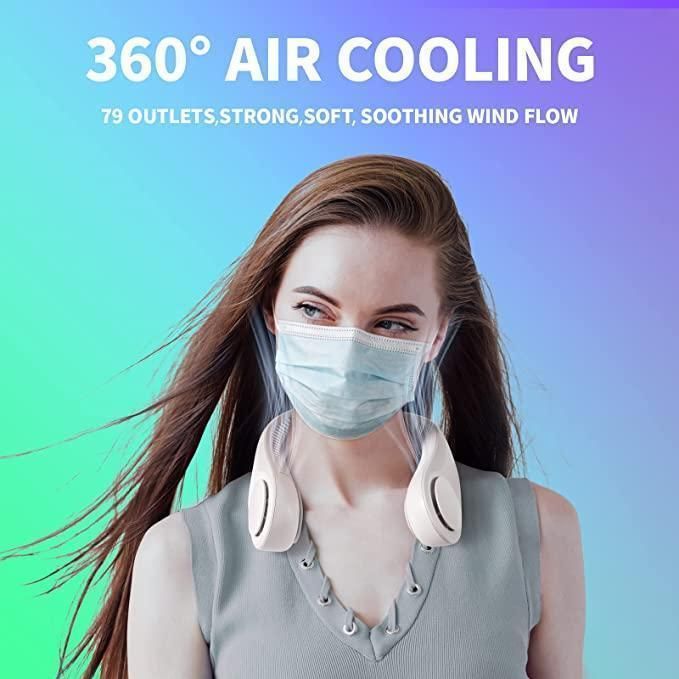 AirFlow Wearable Fan- Rechargeable - Image 4